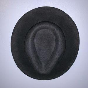 Barely Worn Black Felt Hat